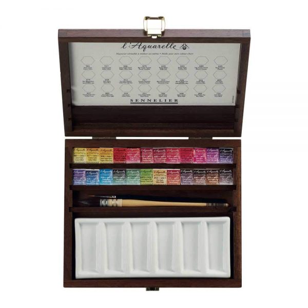 Cajas de acuarelas Sennelier lujo