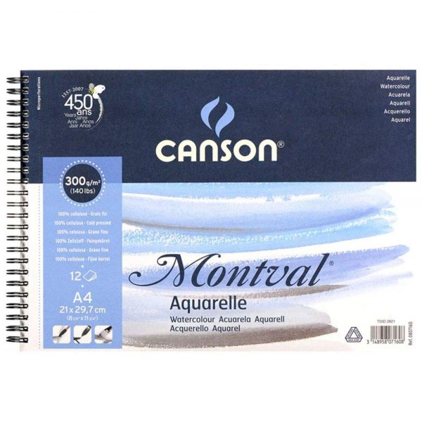 Canson Montval Espiral A4 12 h