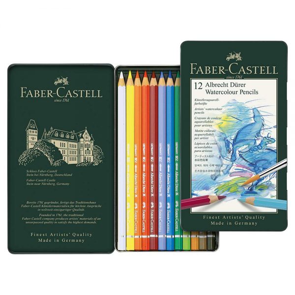 Faber Castell Albrecht Dürer 12 colores acuarela