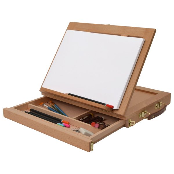 Artina Colmar - Caballete de Mesa - Tabla de Dibujo con cajón