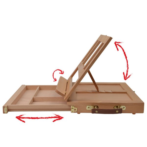 Artina Colmar - Caballete de Mesa - Tabla de Dibujo con cajón - Imagen 6