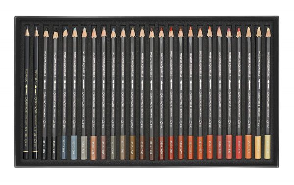 Caran d 'Ache – Museum Aquarelle, Set de 76 lápices acuarelables + 2 Technalo - Imagen 2