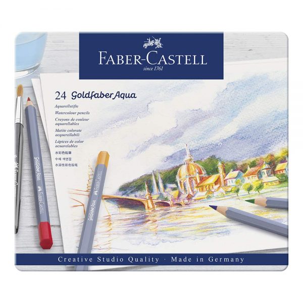 Faber Castell Goldfaber Aqua 24 colores acuarela
