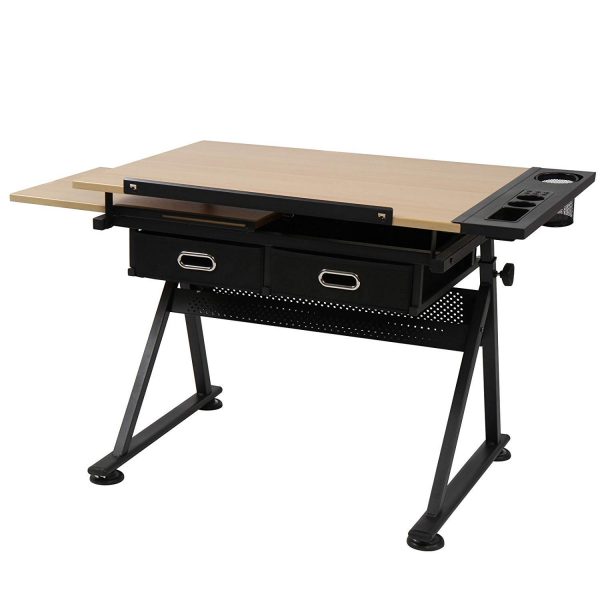 MIADOMODO Mesa de Dibujo Reclinable con Taburete - Imagen 2