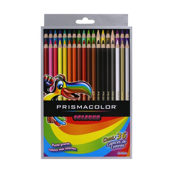 Prismacolor Scholar - Juego de lápices 36 colores